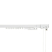 Curtain rail Stor Planet Cintacor Extendable Reinforced White 70-120 cm