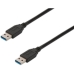 USB kabel Ewent Crna 1 m