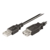 USB-kabel Ewent Sort