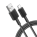USB-C-kabel Anker Sort 1,8 m