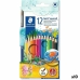 Creioane colorate acuarelă Staedtler Noris 12 Piese Multicolor (10 Unități)