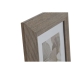 Fotoramme Home ESPRIT Natur Krystal polystyren 21,4 x 1,8 x 26,5 cm