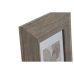 Κορνίζα Home ESPRIT Φυσικό Αλουμίνιο Κρυστάλλινο πολυστερίνη 16,4 x 1,8 x 21,4 cm