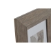 Рамка за снимки Home ESPRIT Естествен Кристал полистирен 19 x 1,8 x 24 cm
