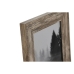 Cornice Portafoto Home ESPRIT Naturale Cristallo polistirene Montagna 17,5 x 1,5 x 22,6 cm