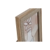 Photo frame Home ESPRIT Natural Aluminium MDF Wood Scandi 16 x 1,2 x 21,1 cm