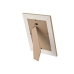 Photo frame Home ESPRIT Multicolour Aluminium Crystal MDF Wood Scandi 16 x 2,8 x 21 cm (4 Units)