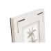 Fotolijsten Home ESPRIT Wit Gouden Blik Marmer Natuurlijk Shabby Chic 20 x 2 x 25 cm