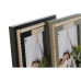 Фото рамка Home ESPRIT Чёрный Зеленый Натуральный Алюминий Стеклянный Деревянный MDF Scandi 19 x 2 x 24 cm (2 штук)