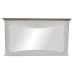 Τοίχο καθρέφτη DKD Home Decor Λευκό Ξύλο Φυσικό 105 x 64 x 4,5 cm