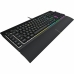 Herná klávesnica Corsair K55 RGB PRO AZERTY