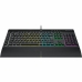 Žaidimų klaviatūra Corsair K55 RGB PRO AZERTY