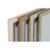 Lustro ścienne Home ESPRIT Biały Brązowy Beżowy Szary Szkło polistyrenu 66 x 2 x 92 cm (4 Sztuk)