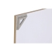 Espejo de pared Home ESPRIT Blanco Marrón Beige Gris Cristal Poliestireno 66 x 2 x 92 cm (4 Unidades)