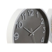 Nástenné hodiny Home ESPRIT Modrá Biela Ružová Horčica PVC 30 x 4 x 30 cm (3 kusov)