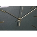Relógio de Parede Home ESPRIT Verde Cor de Rosa PVC Moderno 30 x 4 x 30 cm (2 Unidades)