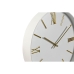 Sieninis laikrodis Home ESPRIT Balta Auksinis PVC 30 x 4 x 30 cm (2 vnt.)