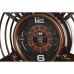 Orologio da Parete Home ESPRIT Rame PVC Metallo Eliche 75,5 x 8 x 75 cm