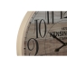 Nástěnné hodiny Home ESPRIT Kensington Bílý Sklo Dřevo MDF 53 x 6 x 53 cm (2 kusů)