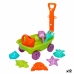 Комплект плажни играчки Colorbaby Количка полипропилен (12 броя)
