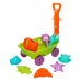 Strandspielzeuge-Set Colorbaby Wagen Polypropylen (12 Stück)