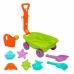 Комплект плажни играчки Colorbaby Количка полипропилен (12 броя)