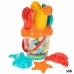 Set de jucării de plajă Colorbaby polipropilenă (16 Unități)