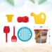 Set de jucării de plajă Cars polipropilenă (12 Unități)