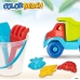 Conjunto de brinquedos de praia Colorbaby Polipropileno (8 Unidades)