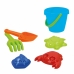 Sæt med legetøj til stranden Colorbaby polypropylen (12 enheder)