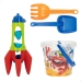 Sada plážových hračiek Colorbaby Mr Craby Ø 18 cm Polypropylén (16 kusov)