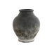 Vase Home ESPRIT Grå Terrakotta Orientalsk 28 x 28 x 33 cm