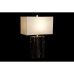 Bordlampe DKD Home Decor Hvit Svart Gyllen Metall 60 W 220 V 40 x 23 x 58 cm