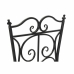 Садовое кресло DKD Home Decor Melns 39 x 50 x 93 cm Keramika Daudzkrāsains Dzelzs konstrukcija (39 x 50 x 93 cm)
