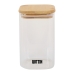 Food Preservation Container Quttin Bamboo Borosilicate Glass 720 ml (12 Units)