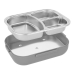 Lunch box N'oveen LB540 Dark grey Stainless steel 1 L 24 x 11 x 18,5 cm