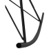 Кресло-качалка Home ESPRIT Чёрный Бежевый полиэстер Металл 68 x 90 x 92 cm