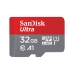 Mikro-SD Minnekort med Adapter SanDisk SDSQUNR-032G-GN3MA 32 GB