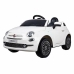 Elektroauto für Kinder Fiat 500 Weiß