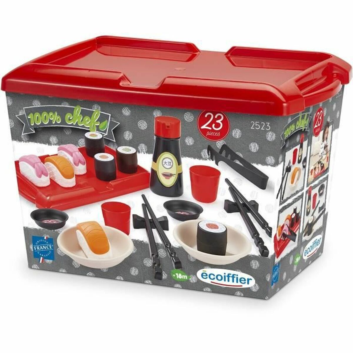 Talíř Ecoiffier Sushi