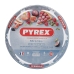 Formă de tort Pyrex Classic Vidrio Transparent Sticlă Plat Rotund 27,7 x 27,7 x 3,5 cm 6 Unități
