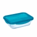 Lunchbox Pyrex Cook & Go Kristal Blauw (0,8 L)