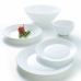 Десертна чиния Luminarc Harena Бял Cтъкло (Ø 19 cm)