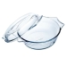 Casserole with glass lid Ô Cuisine Transparent Glass