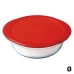 Lancheira Ô Cuisine Vermelho Vidro de Borosilicato