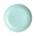 Plochá deska Luminarc Pampille Turquoise Sticlă (Ø 25 cm)