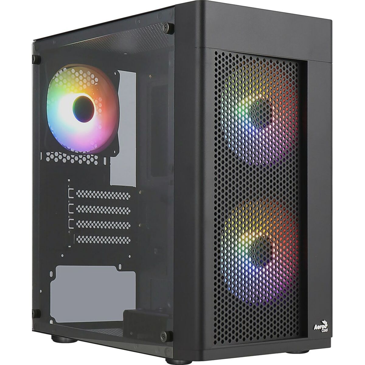 ATX Semi-tårn kasse Aerocool HEXFORMBKV2 Sort