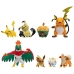 Action Figures Bandai Pokémon Set 8 Pieces