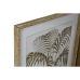 Maľba Home ESPRIT Palmy Tropické 55 x 2,5 x 70 cm (4 kusov)