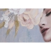 Pintura Home ESPRIT Bloemen Moderno 70 x 3,5 x 100 cm (2 Unidades)